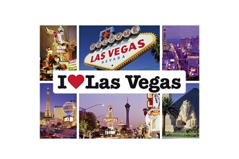 Puzzle Schmidt Puzzle 1000 pièces : I Love Las Vegas