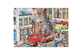 Puzzle Jumbo Puzzle 500 pièces : jan van haasteren : alerte incendie