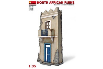 Maquette Mini Art Maquette Ruines de guerre : Maison de rue style Afrique du Nord