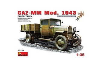 Maquette Mini Art Maquette Camion GAZ-MM Modèle 1943 avec figurines