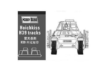 Figurines personnages Hobby Boss Accessoires militaires : Chenilles pour char Hotchkiss H39
