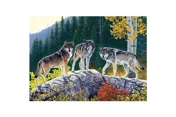 Puzzles Master Pieces Puzzle 1000 pièces - Vie sauvage : Loups en automne