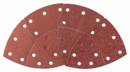 Fein 115mm Set De 16 Feuilles Abrasives FEIN 115mm - Grains 60,80,120,180 Pour Ponçage Multi-matériaux