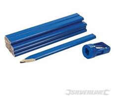 Lot De 4 Taille-Crayons Manuels Pour Crayons De Menuisier – Portable, Léger, En Plastique Et Métal – Idéal Pour Élèves Et Professionnels