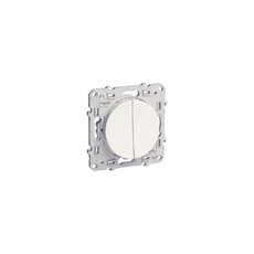 Schneider Odace - Interrupteur Va-et-Vient Lumineux - 10 A - Orange