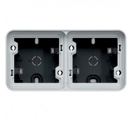 cubyko Boite triple horizontale vide associable gris - WNA683 - HAG cubyko Boite triple horizontale vide associable gris - WNA683 - HAG
