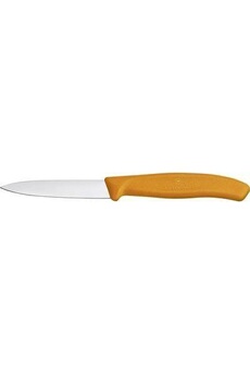 couteau generique victorinox swiss classic couteau à légumes orange orange 8 cm