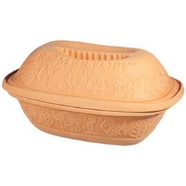 Römertopf Cocotte Rustico In Terracotta - 2,5 Kg, Per 2-4 Persone, Cucina Sana - Foto 12