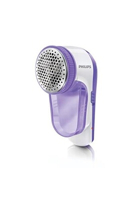 Fer à repasser Philips gc027/00 rasoir anti-bouloche électrique batterie  rechargeable via câble usb avec petite brosse de nettoyage lilas