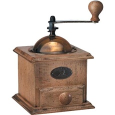 Peugeot - Moulin à café manuel en bois finition antiquaire 21 cm