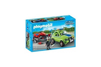 Playmobil PLAYMOBIL 6111 Playmobil Jardinier avec véhicule et tracteur tondeuse 0116