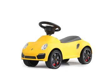 Trotteurs Porche Porteur petite voiture bébé Porsche 911 jaune