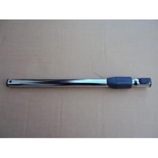 Tube télescopique noir - conforme avec brosse à clip pour Aspirateur LG (62780)