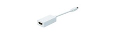 ASSMANN - Adaptateur HDMI - Mini DisplayPort mâle pour HDMI femelle - 15 cm - double blindage - blanc
