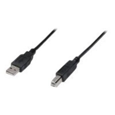 ASSMANN - Câble USB - USB (M) pour USB type B (M) - USB 2.0 - 50 cm - noir
