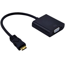 CABLING Mini HDMI vers VGA, Adaptateur Mini HDMI vers VGA