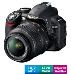 D3100 + Obj. Nikon AF-S DX VR 18 - 55 mm f/3.5 - 5.6 série G