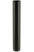 Poujoulat Tuyau droit émaillé - Elément 100 cm - Diamètre 80 mm - Couleur : Noir Mat photo 1