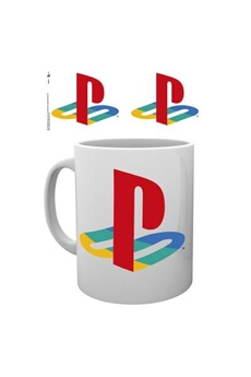 vaisselle gb eye ltd tasse de ceramique playstation colour logo