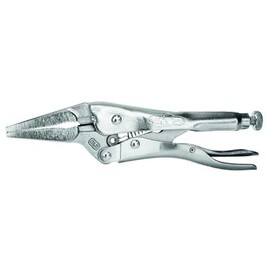 Pince Étau à Long Bec IRWIN 20,3 Cm – Outil Pro Pour Zones Difficiles D'Accès Avec Poignées Confort