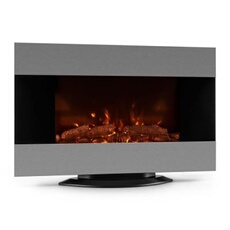 Basel Cheminée électrique 2000W Ventilateur chaud LED Télécommande
