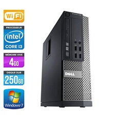 Acheter Unité centrale Optiplex 790 SFF - Noir - Intel Core i3-2120 / 3.30 GHz - RAM 4 Go - HDD 250 Go - DVDRW - Gigabit Ethernet - Wifi - Windows 7 État correct - 159,00 € Unité centrale Optiplex 790 SFF - Noir - Intel Core i3-2120 / 3.30 GHz - RAM 4 Go - HDD 250 Go - DVDRW - Gigabit Ethernet - Wifi - Windows 7 État correct - Dell reconditionné disponible sur Darty