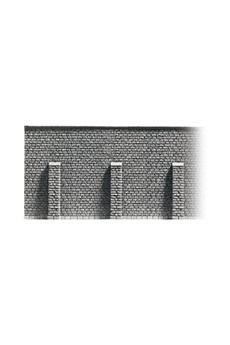 Noch Mur de pierre gris NOCH ""Profi-Plus"" 58056 H0