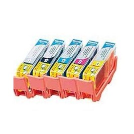 T1291 à 1294: 4 cartouches d'encre vides rechargeables avec puce auto-reset T1291 à 1294: 4 cartouches d'encre vides rechargeables avec puce auto-reset
