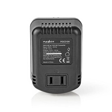Transformateur 220V Vers 110V 200W - Adaptateur Voyage - Prise Européenne - Protection Surchauffe - Compact