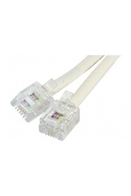 Câbles ADSL Conecticplus Câble Téléphone Rj11 15m Beige