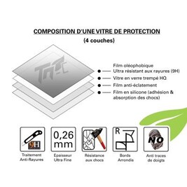 Film De Protection D'Écran Verre Trempé Vitre Pour Sony Xperia Z2, Lot Film De Protection D'Écran Verre Trempé Vitre Pour Sony Xperia Z2, Lot