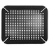 Tapis D'Évier Contour Noir IDesign 35,5 X 40,5 Cm - Protection Antidérapante Et Égouttoir Vaisselle