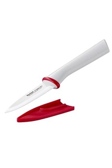 ustensile de cuisine generique tefal k15303 ingenio couteau en céramique blanc couteau à fruits et légumes 8 cm blanc