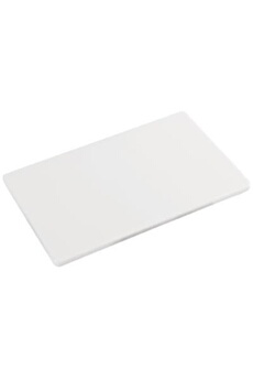 ustensile de cuisine generique kesper 30141 planche à découper plastique blanc 32,5x26,5x1,5 cm