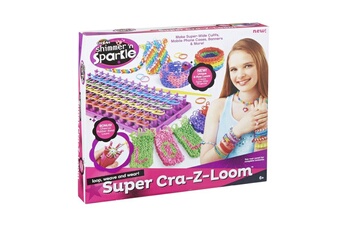 Jeux en famille Third Party Kit de loisirs créatifs - super cra-z-loom - 6 points de croix offert