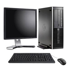 Compaq 8100 Elite 3,2Ghz - 4 Go - 320 Go avec Ecran 22 pouces
