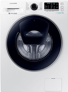 Ecobubble WW80K5410UW - Machine à laver - largeur : 60 cm - profondeur : 55 cm - hauteur : 85 cm - chargement frontal - 8 kg - 1400 tours/min - blanc