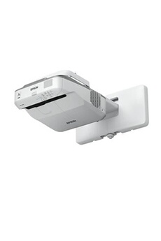 Vidéoprojecteur Epson EB-685W - Projecteur 3LCD - 3500 lumens (blanc) - 3500 lumens (couleur) - WXGA (1280 x 800) - 16:10 - 720p - LAN - gris, blanc