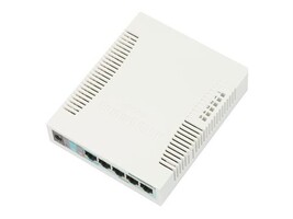 Hub USB MikroTik RouterBOARD RB260GS - Commutateur - Géré - 1 x 10/100 ...