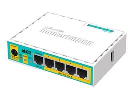 Routeur MikroTik RouterBOARD hEX lite RB750UPr2 - Routeur commutateur 4 ...