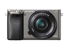 a6000 ILCE-6000L - Appareil photo numérique - sans miroir - 24.3 MP - APS-C - 1080p / 60 pi/s - 3x zoom optique object Power Zoom de 16-50 mm -