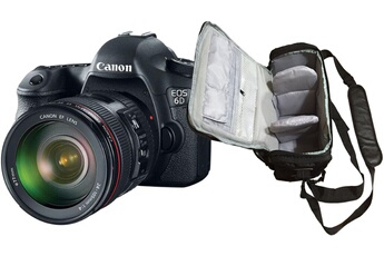 Appareil photo Reflex Canon Canon EOS 6D + Canon EF 24-105mm f/4 L IS USM + sac photo professionnel
