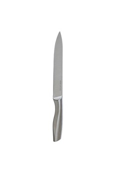 five simply smart - couteau à trancher inox forgé 34cm gris