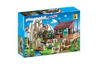 Playmobil PLAYMOBIL PLAYMOBIL 9126 Action - Rocher d'escalade avec espace d'accueil
