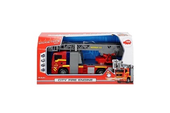 Véhicules miniatures Dickie Dickie 203715001 Camion de pompier 31 cm - City Fire Engine