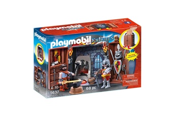 Playmobil PLAYMOBIL PLAYMOBIL 5637 Chevaliers - Coffre Chevalier et forgeron