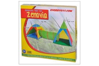 Tente et tipi enfant Knorr Toys Knorrtoys 55200 Set de tentes et tunnel - Zenovia