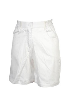 short et bermuda sportswear elegance oceane short bermuda voile blanc short blanc taille : 36