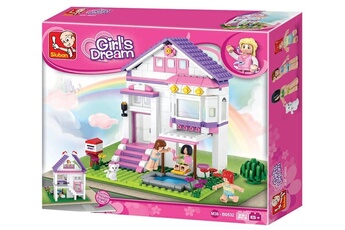 Autres jeux de construction Alpexe Jeu de construction SLUBAN Elements Girls Dream Series Maison de vacances