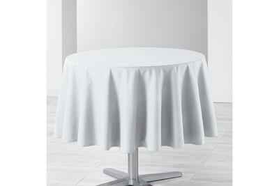 Nappe Douceur D Interieur Nappe De Table Ronde O180cm Essentiel Blanc Antitache Darty Nappe Douceur D Interieur Nappe De Table Ronde O180cm Essentiel Blanc Antitache Darty